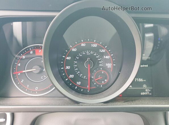 5NPLL4AG3PH113638 2023 HYUNDAI ELANTRA White Vista del cuadro de instrumentos