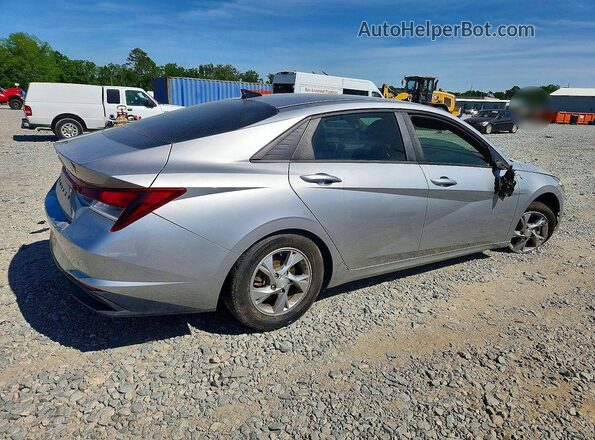 5NPLL4AG4MH012507 2021 HYUNDAI ELANTRA Silver Rear right