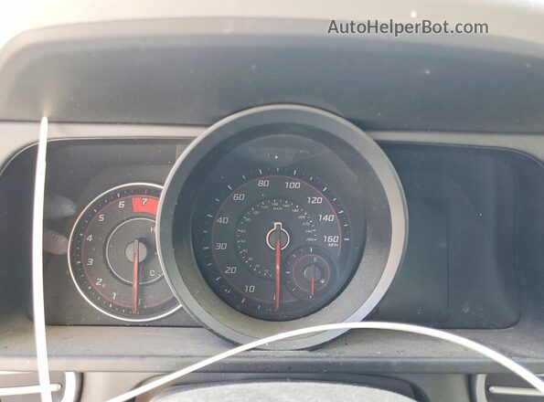 5NPLL4AG4MH045975 2021 HYUNDAI ELANTRA Серебряный Вид щитка приборов