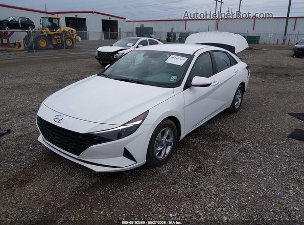5NPLL4AG4PH110490 2023 HYUNDAI ELANTRA White Przód lewy