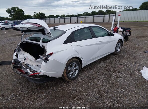 5NPLL4AG4PH110490 2023 HYUNDAI ELANTRA White Tył prawy