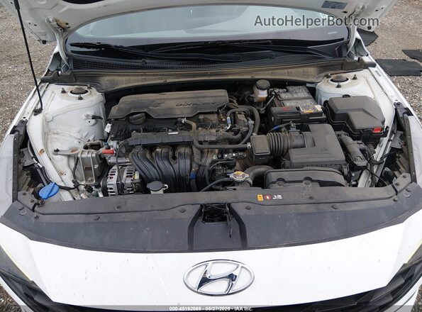 5NPLL4AG4PH110490 2023 HYUNDAI ELANTRA White Widok z tyłu