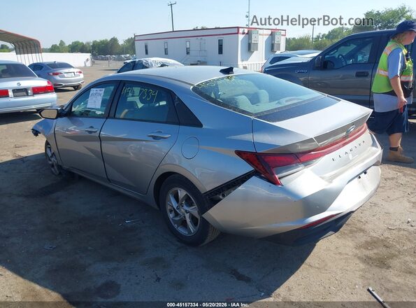 5NPLL4AG8MH016589 2021 HYUNDAI ELANTRA Silver Tył lewy