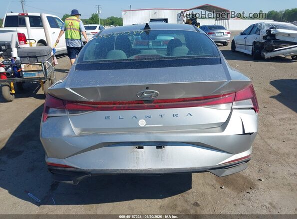 5NPLL4AG8MH016589 2021 HYUNDAI ELANTRA Silver 
