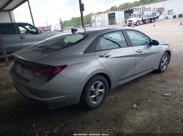 5NPLL4AG9MH047656 2021 HYUNDAI ELANTRA Silver Tył prawy
