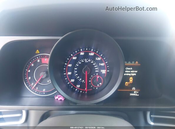 5NPLL4AGXMH011099 2021 HYUNDAI ELANTRA White Հետևի նստատեղերի տեսք