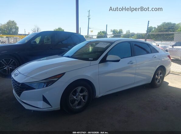 5NPLL4AGXMH011099 2021 HYUNDAI ELANTRA White Սալոնի 360 աստիճան տեսք
