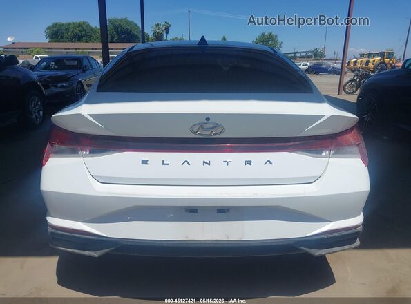 5NPLL4AGXMH011099 2021 HYUNDAI ELANTRA White 
