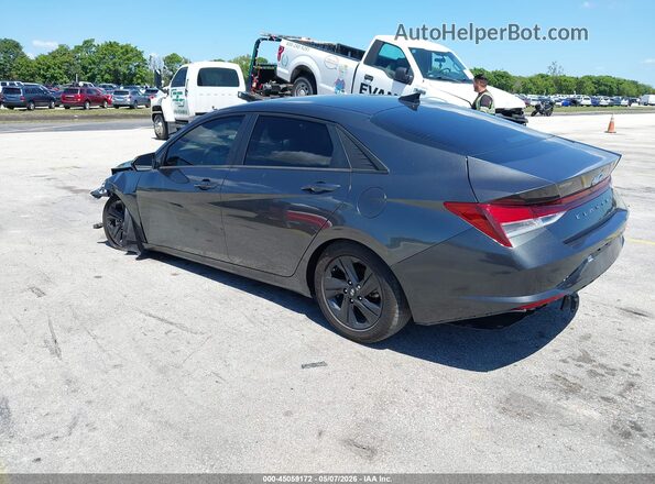 5NPLM4AG0MH002103 2021 HYUNDAI ELANTRA Серый Задняя левая четверть