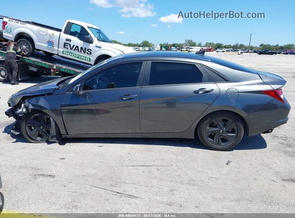 5NPLM4AG0MH002103 2021 HYUNDAI ELANTRA Серый Панорамный вид салона 360°
