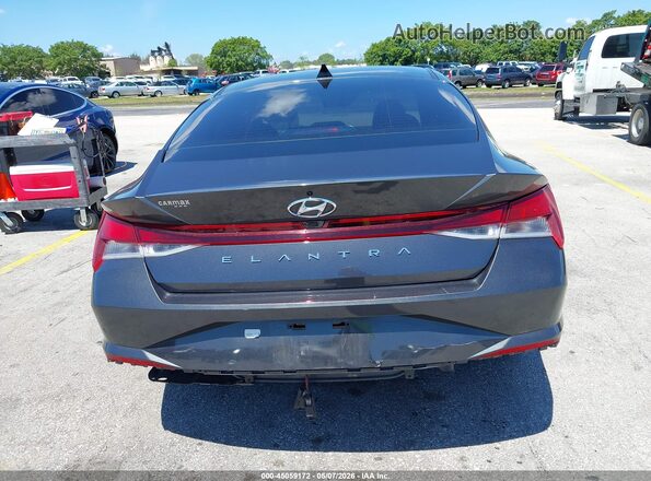 5NPLM4AG0MH002103 2021 HYUNDAI ELANTRA Серый 