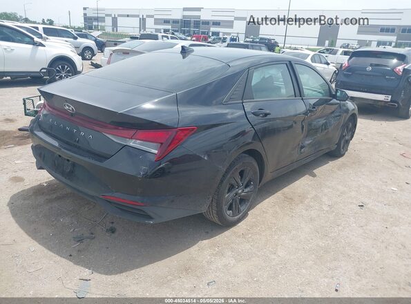 5NPLM4AG0MH025753 2021 HYUNDAI ELANTRA Black Trasero derecho