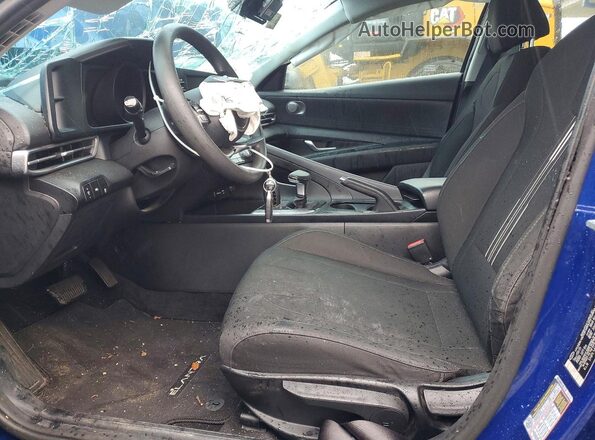 5NPLM4AG0NH062514 2022 HYUNDAI ELANTRA Blue 