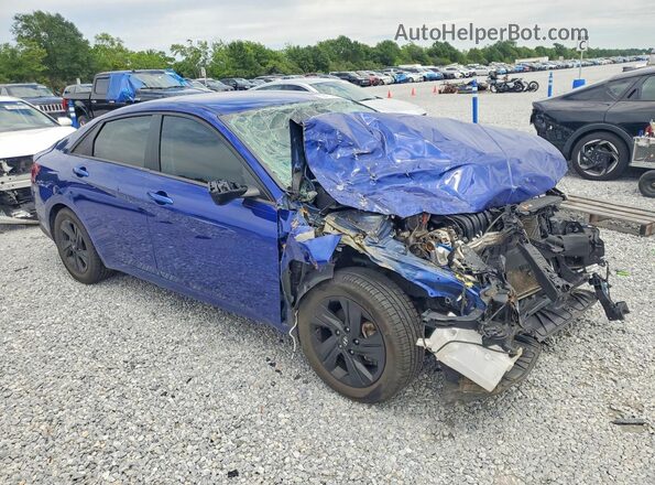 5NPLM4AG0NH062514 2022 HYUNDAI ELANTRA Blue 