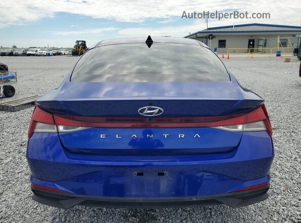 5NPLM4AG0NH062514 2022 HYUNDAI ELANTRA Blue 