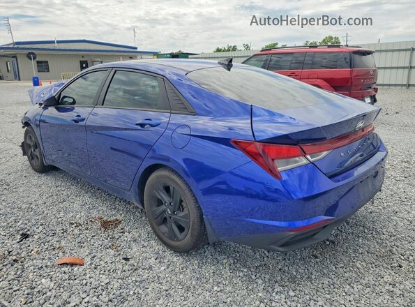 5NPLM4AG0NH062514 2022 HYUNDAI ELANTRA Blue 