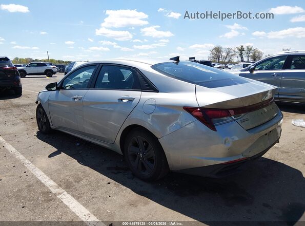 5NPLM4AG0NH074291 2022 HYUNDAI ELANTRA Silver Tył lewy