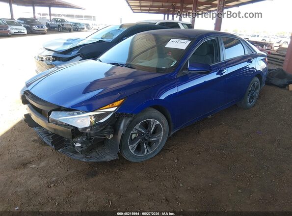 5NPLM4AG0PH092454 2023 HYUNDAI ELANTRA Blue Front left