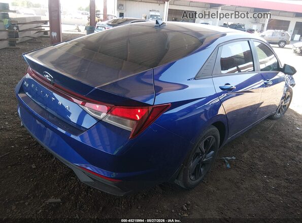 5NPLM4AG0PH092454 2023 HYUNDAI ELANTRA Blue Rear right