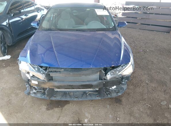 5NPLM4AG0PH092454 2023 HYUNDAI ELANTRA Blue Instrument cluster view