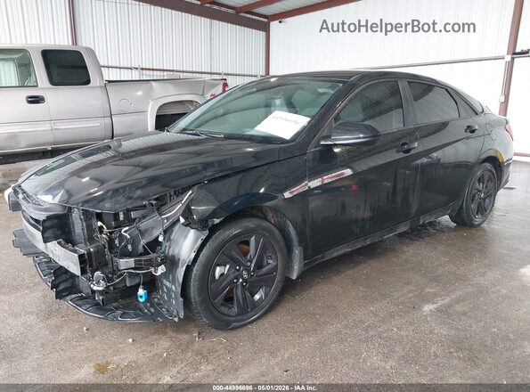 5NPLM4AG0PH094009 2023 HYUNDAI ELANTRA Black Przód lewy
