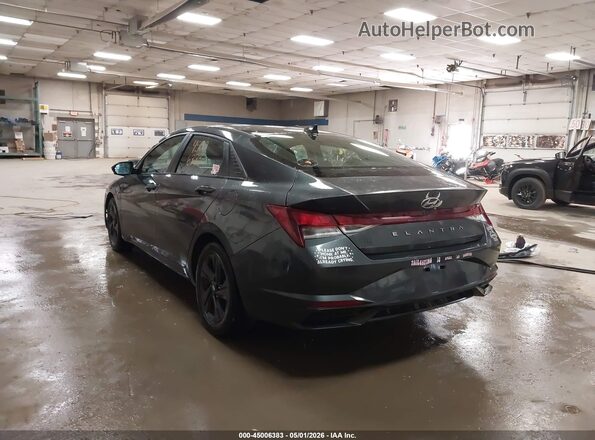 5NPLM4AG1MH009495 2021 HYUNDAI ELANTRA Gray Задня ліва чверть