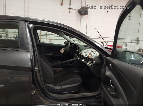 5NPLM4AG1MH009495 2021 HYUNDAI ELANTRA Gray Вид салону спереду