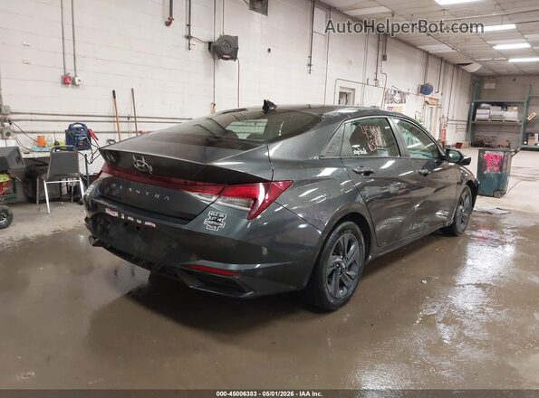 5NPLM4AG1MH009495 2021 HYUNDAI ELANTRA Gray Задня права чверть