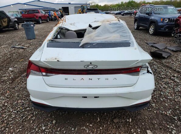 5NPLM4AG1MH012896 2021 HYUNDAI ELANTRA White 