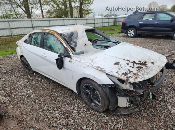 5NPLM4AG1MH012896 2021 HYUNDAI ELANTRA White 