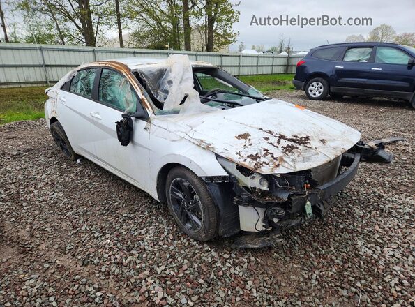 5NPLM4AG1MH012896 2021 HYUNDAI ELANTRA White 