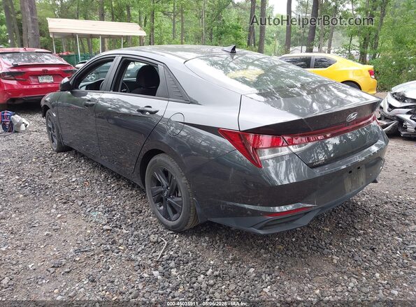 5NPLM4AG1NH055989 2022 HYUNDAI ELANTRA Gray Tył lewy