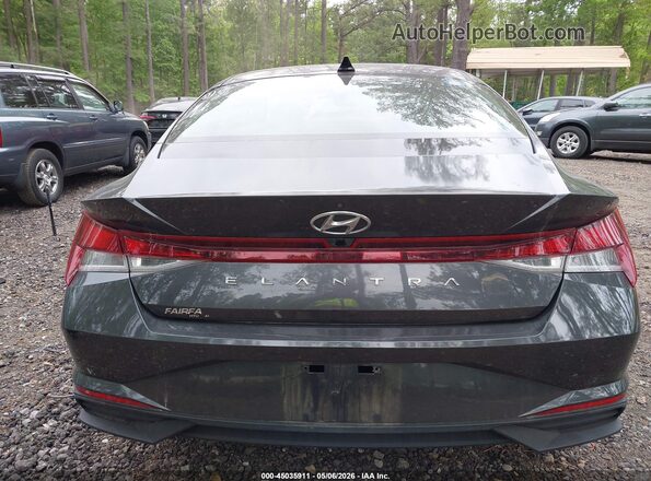 5NPLM4AG1NH055989 2022 HYUNDAI ELANTRA Gray 