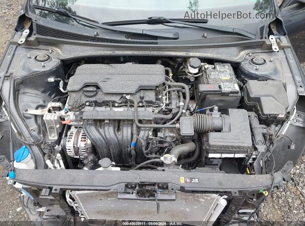 5NPLM4AG1NH055989 2022 HYUNDAI ELANTRA Gray Widok z tyłu