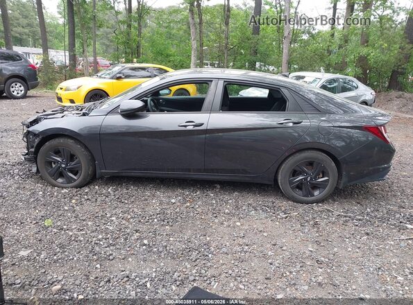 5NPLM4AG1NH055989 2022 HYUNDAI ELANTRA Gray 