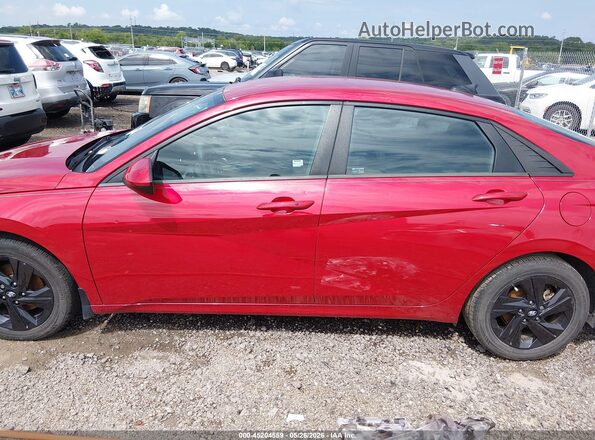 5NPLM4AG1NH066989 2022 HYUNDAI ELANTRA Красный Панорамный вид салона 360°
