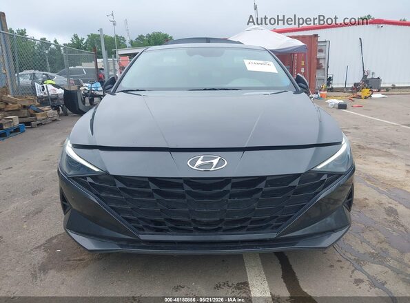 5NPLM4AG1PH087649 2023 HYUNDAI ELANTRA Серый Вид задней части салона