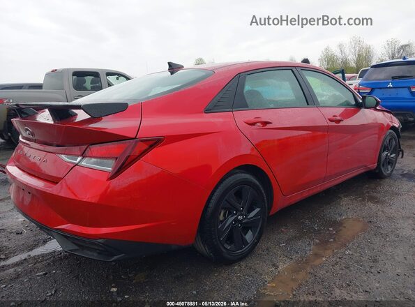 5NPLM4AG1PH103641 2023 HYUNDAI ELANTRA Красный Задняя правая четверть