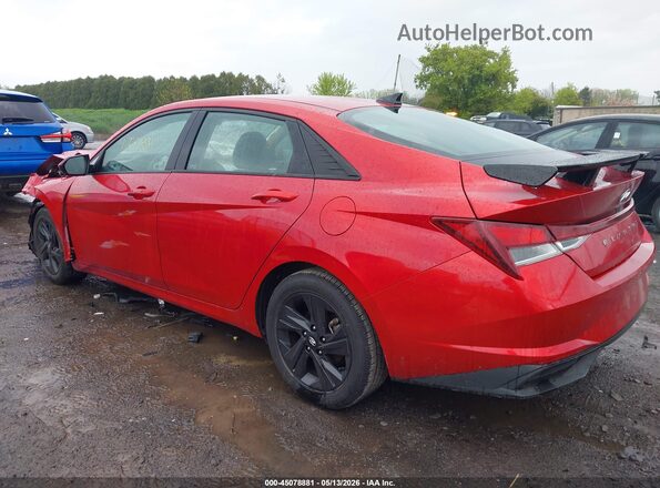 5NPLM4AG1PH103641 2023 HYUNDAI ELANTRA Красный Задняя левая четверть