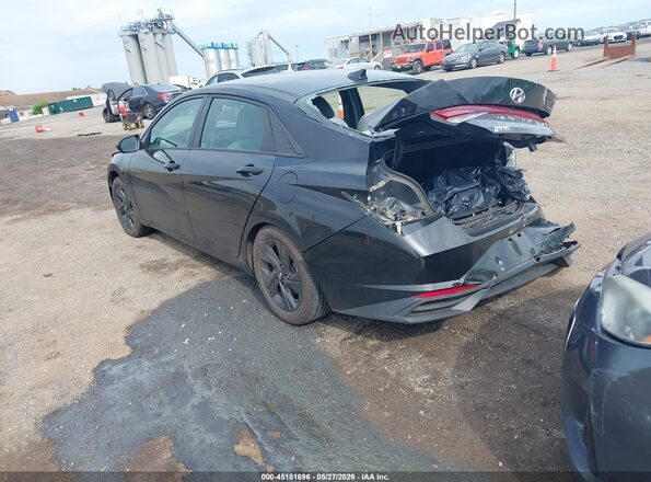 5NPLM4AG2MH002426 2021 HYUNDAI ELANTRA Черный Задняя левая четверть