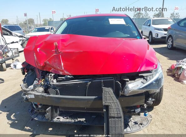 5NPLM4AG2NH084594 2022 HYUNDAI ELANTRA Red Widok wnętrza z tyłu