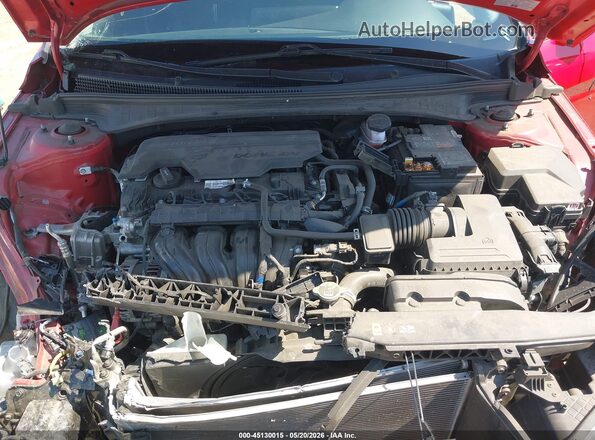5NPLM4AG2NH084594 2022 HYUNDAI ELANTRA Red Widok z tyłu