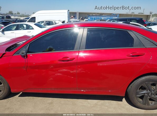 5NPLM4AG2NH084594 2022 HYUNDAI ELANTRA Red 