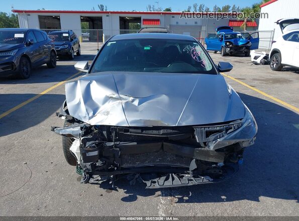 5NPLM4AG3MH035886 2021 HYUNDAI ELANTRA Silver Vista del salpicadero