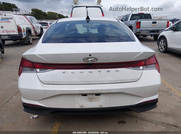 5NPLM4AG3MH038514 2021 HYUNDAI ELANTRA White 
