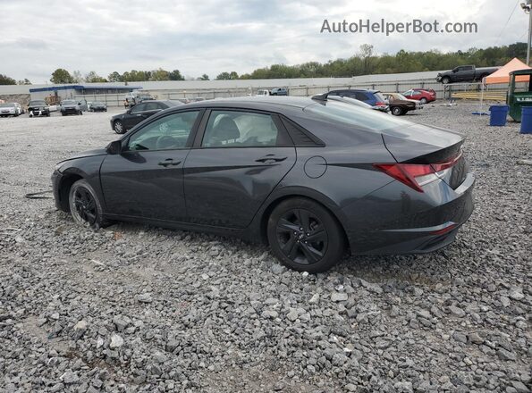 5NPLM4AG3NH078741 2022 HYUNDAI ELANTRA Gray Rear left