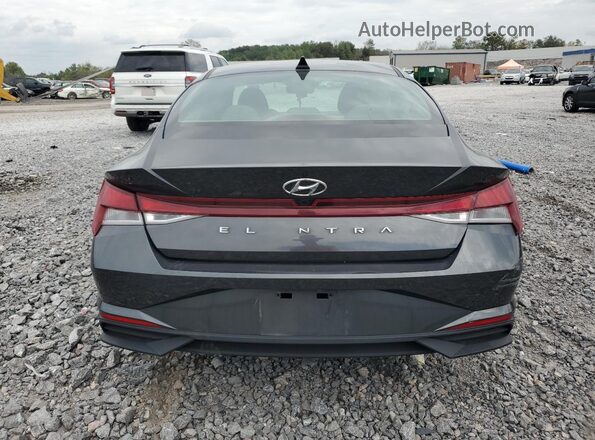 5NPLM4AG3NH078741 2022 HYUNDAI ELANTRA Gray Rear view