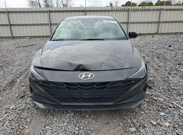 5NPLM4AG3NH078741 2022 HYUNDAI ELANTRA Gray Front view