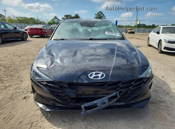5NPLM4AG3PH095400 2023 HYUNDAI ELANTRA Black Դիմացի տեսք