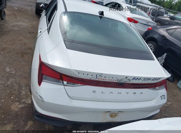 5NPLM4AG4PH102127 2023 HYUNDAI ELANTRA White 